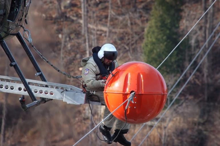 If You See A Red Ball On A Power Line, Here’s What It Means