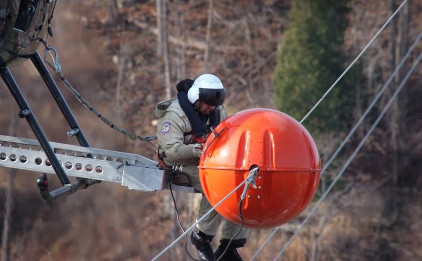 If You See A Red Ball On A Power Line, Here’s What It Means